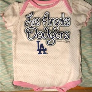 Dodgers Baby Onesie
